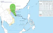 Bão số 1 giật cấp 10 trên vùng biển phía Tây Bắc đặc khu Hoàng Sa