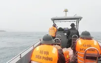 Đã cứu được thuyền trưởng mất tích trong vụ đắm tàu gần Cô Tô
