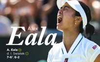 Nhà đương kim vô địch thua sốc trước đối thủ Đông Nam Á tại vòng 3 Wimbledon