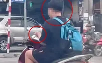 Từ clip trên mạng, Công an Hà Nội xử lý nhanh người vi phạm giao thông