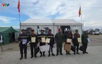 Đoàn cứu nạn, cứu hộ Việt Nam được trao Huy chương “Anh hùng Venezuela”