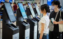 Nội Bài triển khai kiosk mới, xác thực hành khách trong khoảng 10 giây