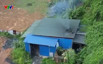 Xưởng đúc nhôm tái chế ở Thái Nguyên xả khói đen ra môi trường