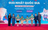 Học sinh Hà Nội thắng lớn tại cuộc thi tiếng Anh TOEFL Challenge