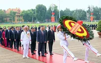 Ban Chấp hành Trung ương Đảng vào Lăng viếng Chủ tịch Hồ Chí Minh