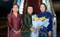 Chủ tịch Quốc hội Campuchia đến Hà Nội, bắt đầu thăm chính thức Việt Nam