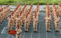 Hơn 3.000 cán bộ, chiến sĩ Công an Hà Nội phô diễn kỹ thuật điều lệnh, võ thuật