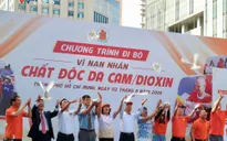 TP Hồ Chí Minh:  5.000 người đồng hành đi bộ "Vì nạn nhân chất độc da cam"