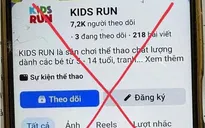 Cảnh giác thủ đoạn lừa đảo đăng ký giải chạy dành cho trẻ em