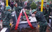 Hà Nội lấy mẫu hài cốt liệt sĩ tại Nghĩa trang Mai Dịch