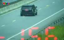 Xử phạt tài xế chạy 156 km/h trên cao tốc chỉ cho phép 80 km/h