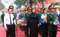 Lai Châu: Truy điệu, an táng 47 hài cốt liệt sĩ hy sinh từ 75 năm trước