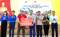 Đoàn Thanh niên Chính phủ đồng hành cùng người dân vùng lũ Lai Châu