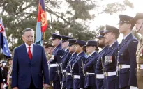 Lễ đón Tổng Bí thư, Chủ tịch nước Tô Lâm thăm cấp Nhà nước Australia