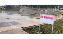 Quảng trường 400 tỷ đồng ở Lâm Đồng lún, nứt nghiêm trọng