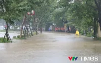 Hà Tĩnh ngập lụt, hơn 1.200 ha lúa bị ảnh hưởng do mưa lớn