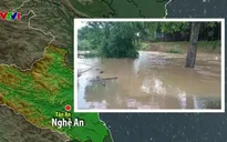 Nghệ An, Hà Tĩnh mưa lớn, nhiều nơi ghi nhận trên 300 mm
