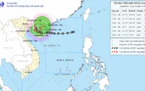Bão số 4 giật cấp 10, cách đặc khu Bạch Long Vĩ khoảng 90km