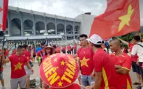 Trời đổ cơn mưa lớn tại Rajamangala trước thềm chung kết ASEAN Cup giữa Thái Lan - Việt  Nam
