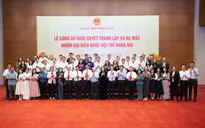 Công bố Nghị quyết thành lập Nhóm đại biểu Quốc hội trẻ khóa XVI
