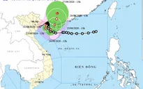 Bão số 4 cách đặc khu Bạch Long Vĩ khoảng 110km về phía Bắc