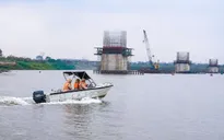 Cảnh sát đường thủy Hà Nội chủ động ứng phó, phòng ngừa sự cố trên các tuyến sông