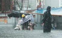 Nhiều khu vực ở Bắc Bộ mưa to trên 200mm, lũ trên các sông tiếp tục lên