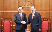 Thường trực Ban Bí thư Trần Cẩm Tú hội kiến Chủ tịch Quốc hội Singapore