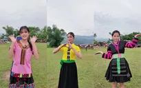 Dàn hoa khôi của 12 đội bóng đá nữ các dân tộc thiểu số Việt Nam