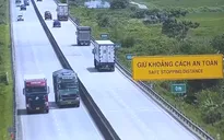 Nhiều phương tiện bị xử phạt lỗi không giữ khoảng cách an toàn