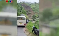 Lũ gây chia cắt tuyến đường Hoàng Su Phì - Xín Mần