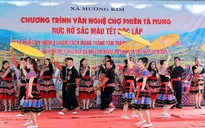 Lai Châu: Rộn ràng chợ phiên Tà Mung đón Tết Độc lập