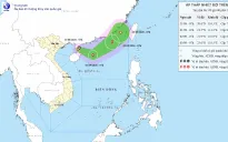 Áp thấp nhiệt đới giật cấp 9, Bắc Biển Đông có gió cấp 8