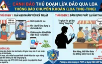 Cảnh giác thủ đoạn lừa đảo chiếm đoạt tài sản qua “loa chuyển khoản”