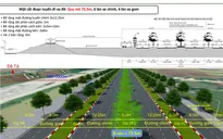 Hà Nội công bố phương án tuyến trục Đại lộ cảnh quan sông Hồng tỷ lệ 1/500