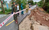 Phú Thọ: Mưa lớn gây sạt lở nghiêm trọng tại xã Tu Vũ