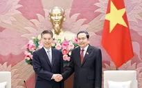 Chủ tịch Quốc hội Trần Thanh Mẫn tiếp Chủ nhiệm Ủy ban Tài chính và Kinh tế Nhân đại toàn quốc Trung Quốc