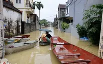 Hà Nội: Nước sông Bùi dâng cao, di dời 145 hộ dân đến nơi an toàn