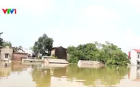 Lũ trên sông Bùi, sông Tích rút chậm, nhiều khu dân cư ở Hà Nội vẫn ngập sâu
