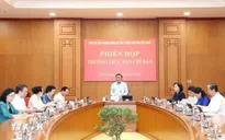 Thường trực Ban Bí thư Trần Cẩm Tú chủ trì Phiên họp Thường trực Ban Chỉ đạo Trung ương về phát triển văn hóa