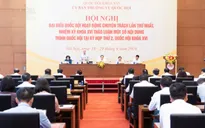 Bế mạc Hội nghị đại biểu Quốc hội hoạt động chuyên trách lần thứ nhất, Quốc hội khóa XVI