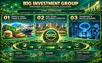 Tập đoàn đầu tư BIG xuất hiện cổ đông lớn là quỹ ngoại tỷ đô