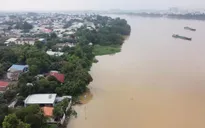 Mực nước sông Cửu Long lên cao, nguy cơ ngập lụt gia tăng