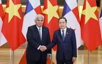 Chủ tịch Quốc hội Trần Thanh Mẫn hội kiến Tổng thống Panama
