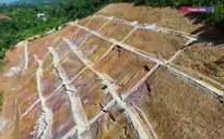 Công trình chống sạt lở chưa nghiệm thu đã nứt, gãy, sạt lở