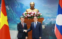 Thủ tướng Lê Minh Hưng hội kiến Chủ tịch Quốc hội Lào