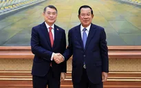 Thủ tướng Lê Minh Hưng hội kiến Chủ tịch Đảng Nhân dân, Chủ tịch Thượng viện Campuchia Hun Sen