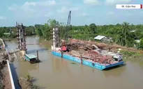 Cần Thơ đầu tư mạng lưới 17 cống kiểm soát nguồn nước bờ nam sông Hậu