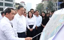 Tổng Bí thư, Chủ tịch nước kiểm tra tiến độ công trình giao thông trọng điểm ở Hà Nội