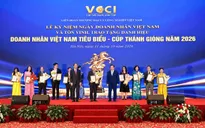 Doanh nhân Nguyễn Cảnh Hồng được vinh danh Doanh nhân Việt Nam tiêu biểu năm 2026